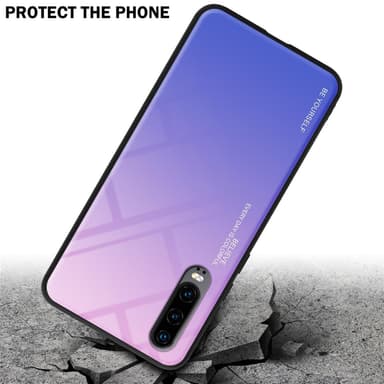 Huawei P30 Skal Fodral Case (Svart)