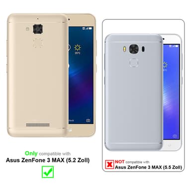 Asus ZenFone 3 MAX (5.2 tum) Skyddsglas Skyddsfilm