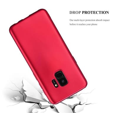 Skal Samsung Galaxy S9 Fodral Case (Röd)