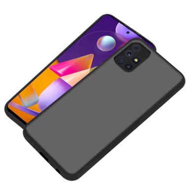 Samsung Galaxy M31s Skal Fodral Case (Svart)
