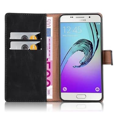 Samsung Galaxy A5 2016 Plånboksfodral Skal (Svart)