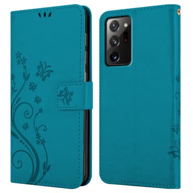 Samsung Galaxy NOTE 20 ULTRA Plånboksfodral Skal (Blå)