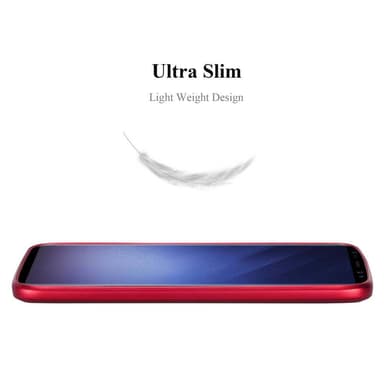 Skal Samsung Galaxy S9 Fodral Case (Röd)
