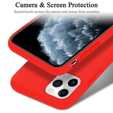 iPhone 11 PRO Skal Fodral Case (Röd)
