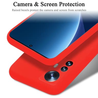 Xiaomi 12 PRO Skal Fodral Case (Röd)