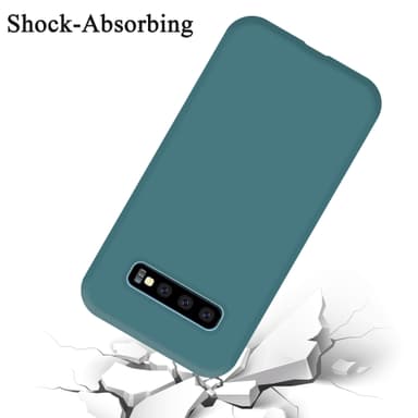 Samsung Galaxy S10 PLUS Skal Fodral Case (Grön)