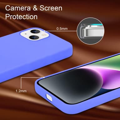 iPhone 14 Skal Fodral Case (Lila)