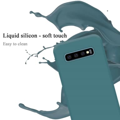 Samsung Galaxy S10 PLUS Skal Fodral Case (Grön)