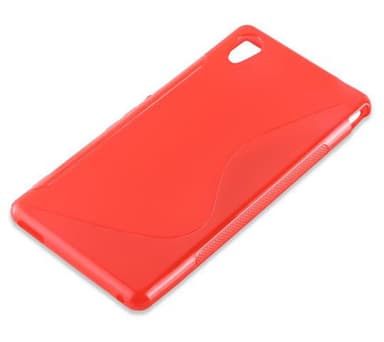 Sony Xperia M4 AQUA Skal Fodral Case (Röd)