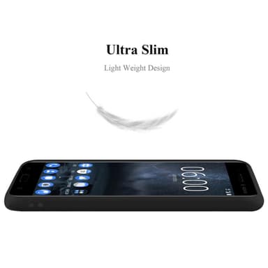 Skal Nokia 6 2017 Fodral Case (Svart)