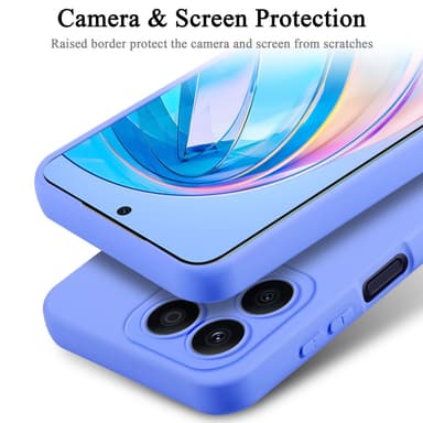 Honor x8a Skal Fodral Case (Lila)