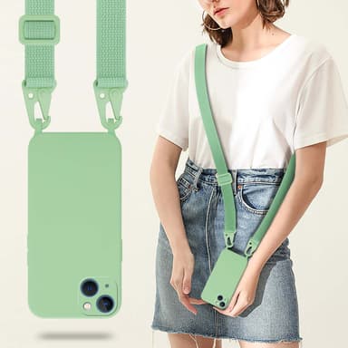iPhone 13 Skal Fodral Kedja (Grön)