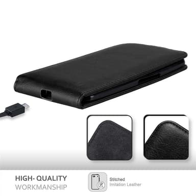 Motorola Google NEXUS 6 Flipfodral Skal (Svart)