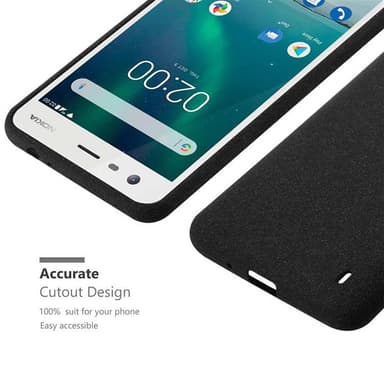Skal Nokia 2 2017 Fodral Case (Svart)