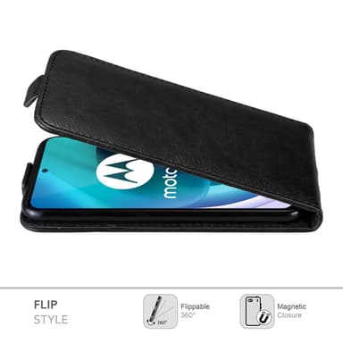 Motorola MOTO G71 5G Flipfodral Skal (Svart)
