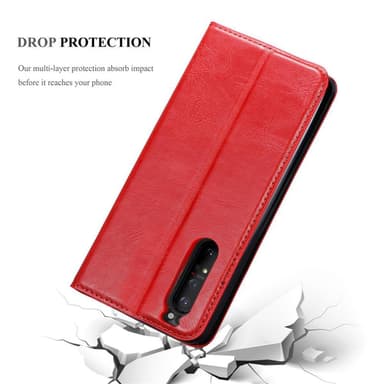 Sony Xperia 1 II Skal Fodral Case (Röd)