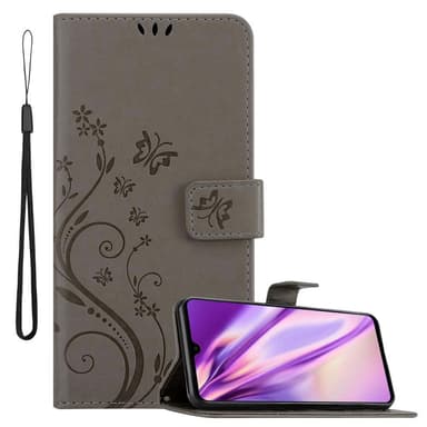 Huawei MATE 20 Plånboksfodral Skal (Grå)