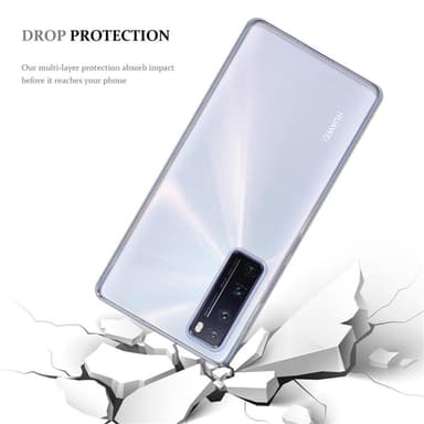 Huawei NOVA 7 PRO 5G Skal Fodral Case (Transparent)