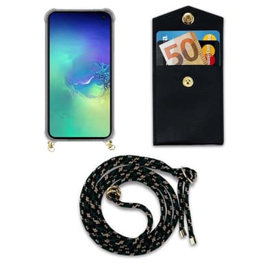 Samsung Galaxy S10e Skal Fodral Kedja (Brun)