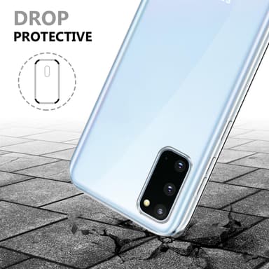 Skal Samsung Galaxy S20 Fodral Case (Transparent)