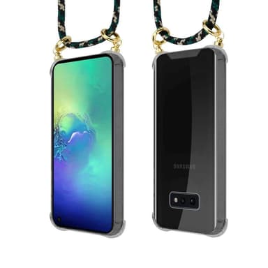 Samsung Galaxy S10e Skal Fodral Kedja (Brun)