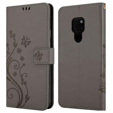 Huawei MATE 20 Plånboksfodral Skal (Grå)