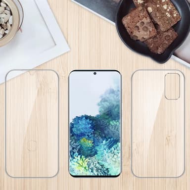 Skal Samsung Galaxy S20 Fodral Case (Transparent)