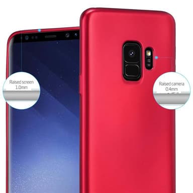 Skal Samsung Galaxy S9 Fodral Case (Röd)