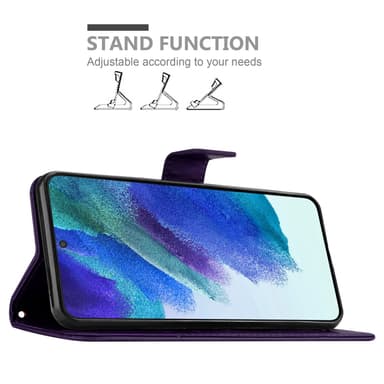 Samsung Galaxy S22 Plånboksfodral Skal (Lila)