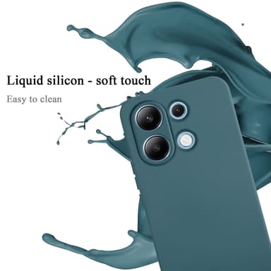 Redmi Note 13 4G Skal Fodral Case (Grön)