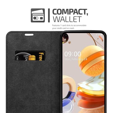 LG K61 Skal Fodral Case (Svart)
