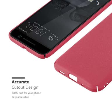 HTC ONE M10 Skal Fodral Case (Röd)