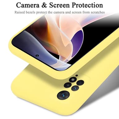 Xiaomi RedMi NOTE 11 PRO 4G / 5G Skal Fodral Case (Gul)