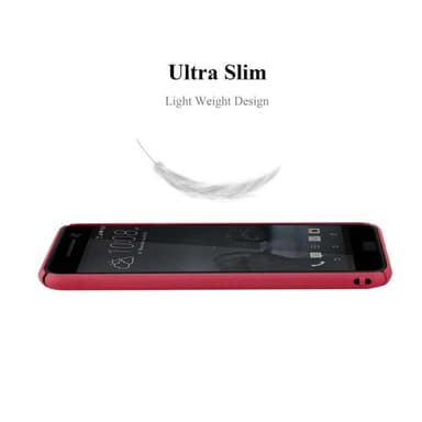 HTC ONE M10 Skal Fodral Case (Röd)