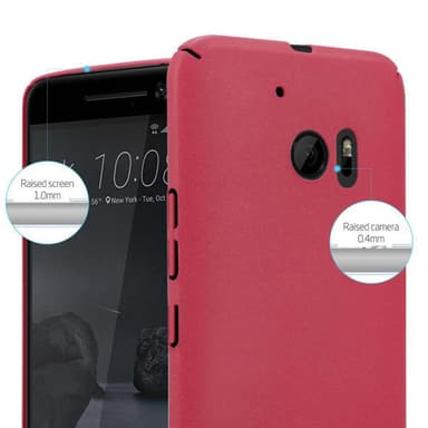 HTC ONE M10 Skal Fodral Case (Röd)