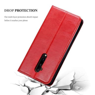 OnePlus 7T PRO Skal Fodral Case (Röd)