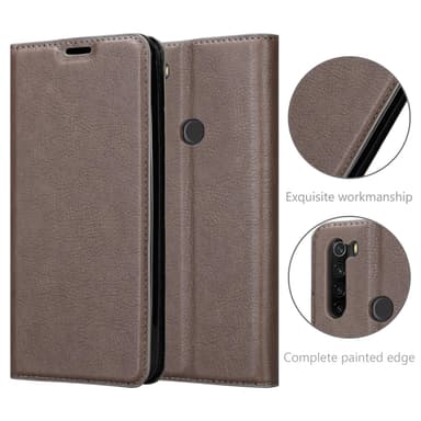 Xiaomi RedMi NOTE 8T Skal Fodral Case (Brun)
