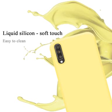 Samsung Galaxy A70 / A70s Skal Fodral Case (Gul)