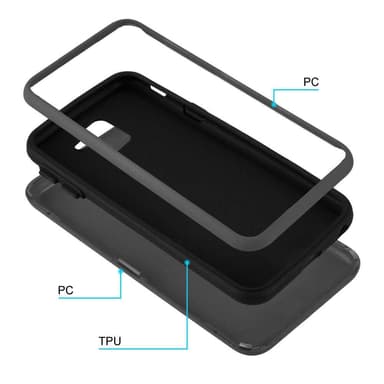 Samsung Galaxy J6 2018 Skal Fodral Case (Grå)