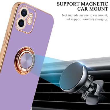 iPhone 11 Skal Fodral Case (Lila)