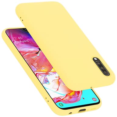 Samsung Galaxy A70 / A70s Skal Fodral Case (Gul)