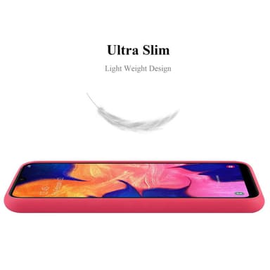 Skal Samsung Galaxy A10 / M10 Fodral Case (Röd)