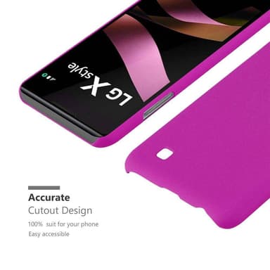 LG X POWER Skal Fodral Case (Rosa)
