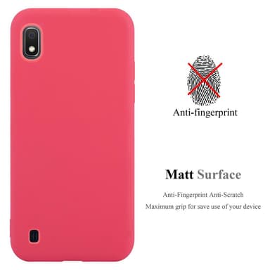 Skal Samsung Galaxy A10 / M10 Fodral Case (Röd)