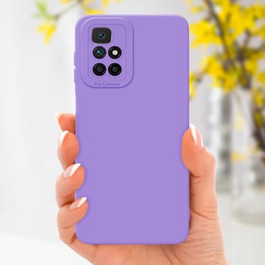 Xiaomi RedMi 10 Skal Fodral Case (Lila)