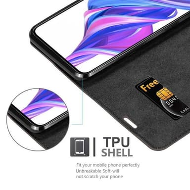 Honor 9X Skal Fodral Case (Brun)