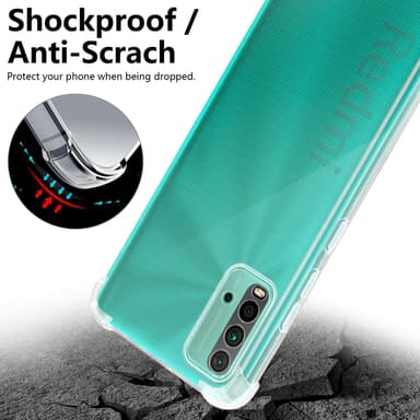 Xiaomi RedMi 9T Skal Fodral Case (Genomskinlig)