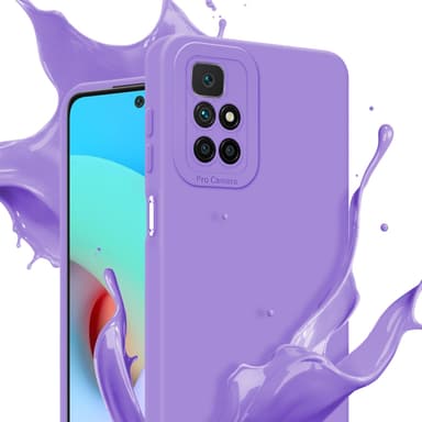 Xiaomi RedMi 10 Skal Fodral Case (Lila)