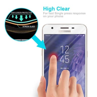 Samsung Galaxy J3 2018 Skyddsglas Skyddsfilm Skärmskydd