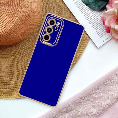 Huawei P40 Skal Fodral Case (Blå)